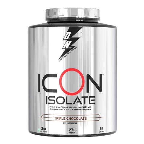1 - Divine Nutrition Icon Isolate,  4.4 lb  Triple Chocolate 
