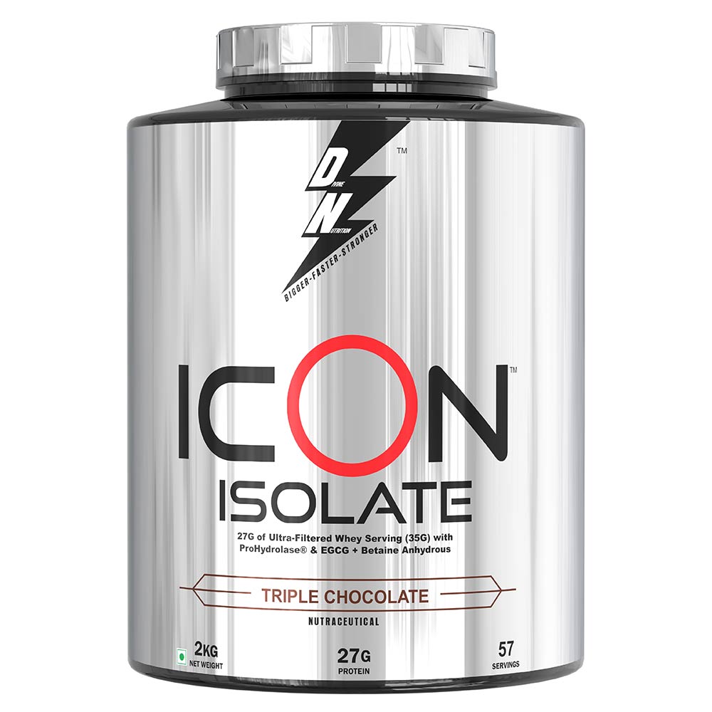 1 - Divine Nutrition Icon Isolate,  4.4 lb  Triple Chocolate 