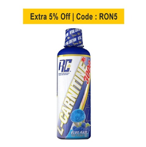 RONNIE COLEMAN L-Carnitine XS 3000,  473 ml  Blue Razz 