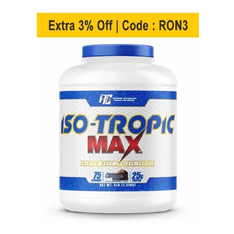 RONNIE COLEMAN Iso-Tropic Max,  5 lb  German Chocolate Cake 