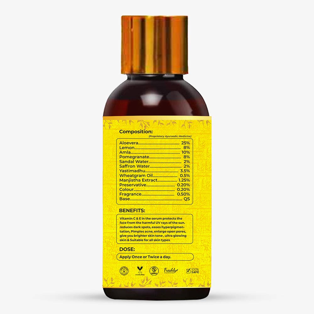 3 - Roopayur Vitamin C+E Serum,  30 ml  Pore Tightening & Skin Brightening 