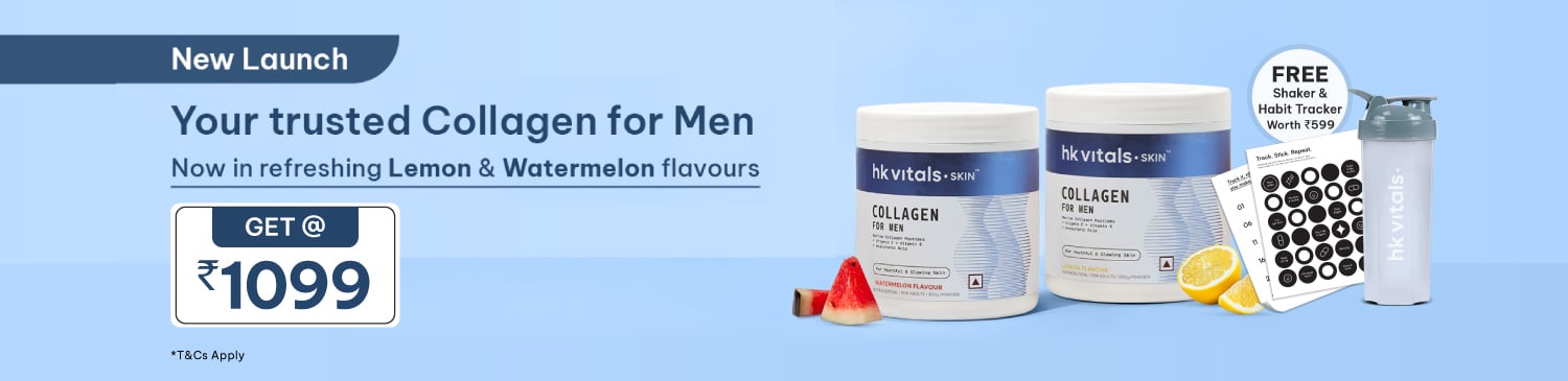 Collagne for Men 200g | Launch - 1099 with Free Sipper | Orange & Watermelon