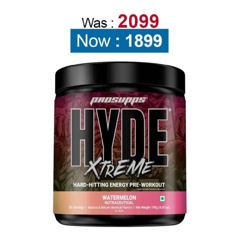1 - ProSupps Hyde Xtreme Pre Workout,  0.42 lb  Watermelon 