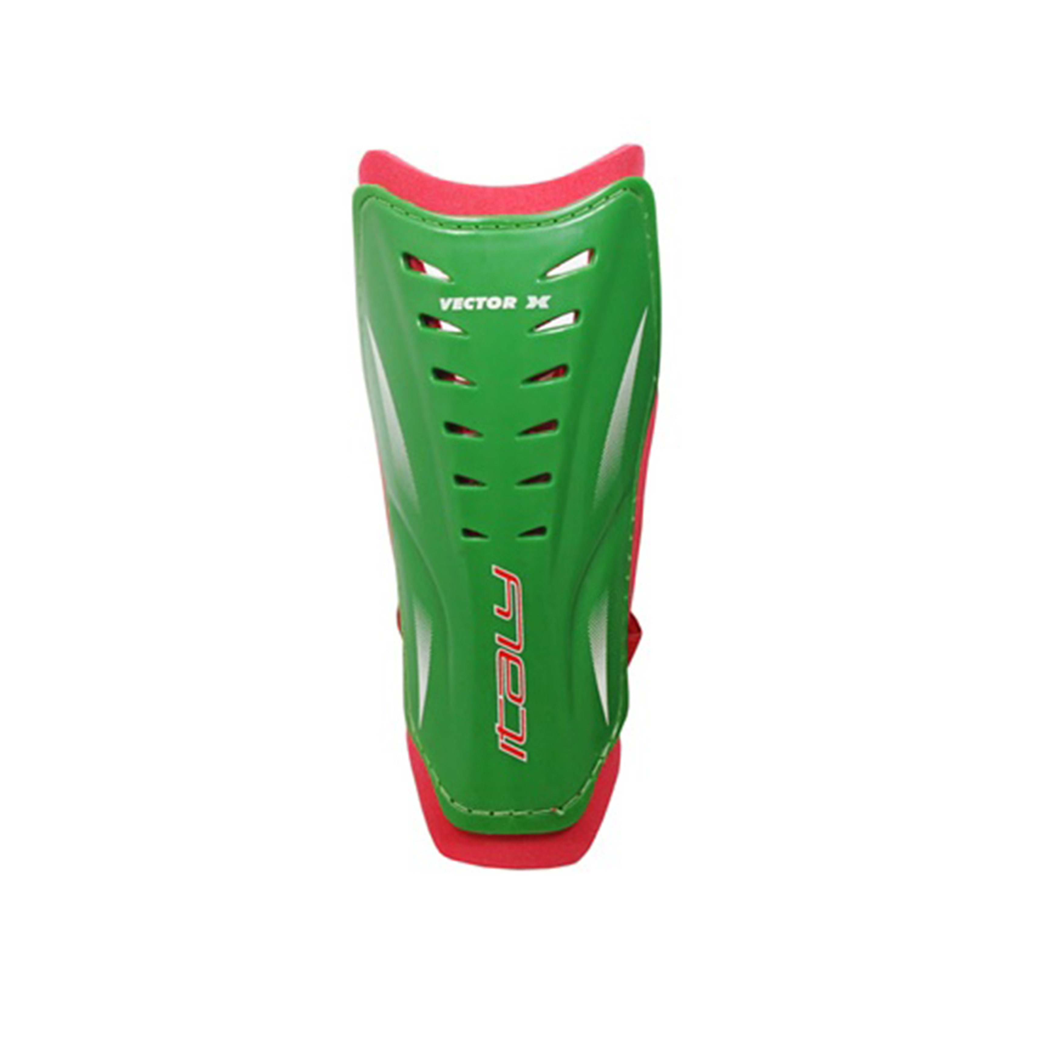 Vector X Italy Shin Guard,  Green  Senior 