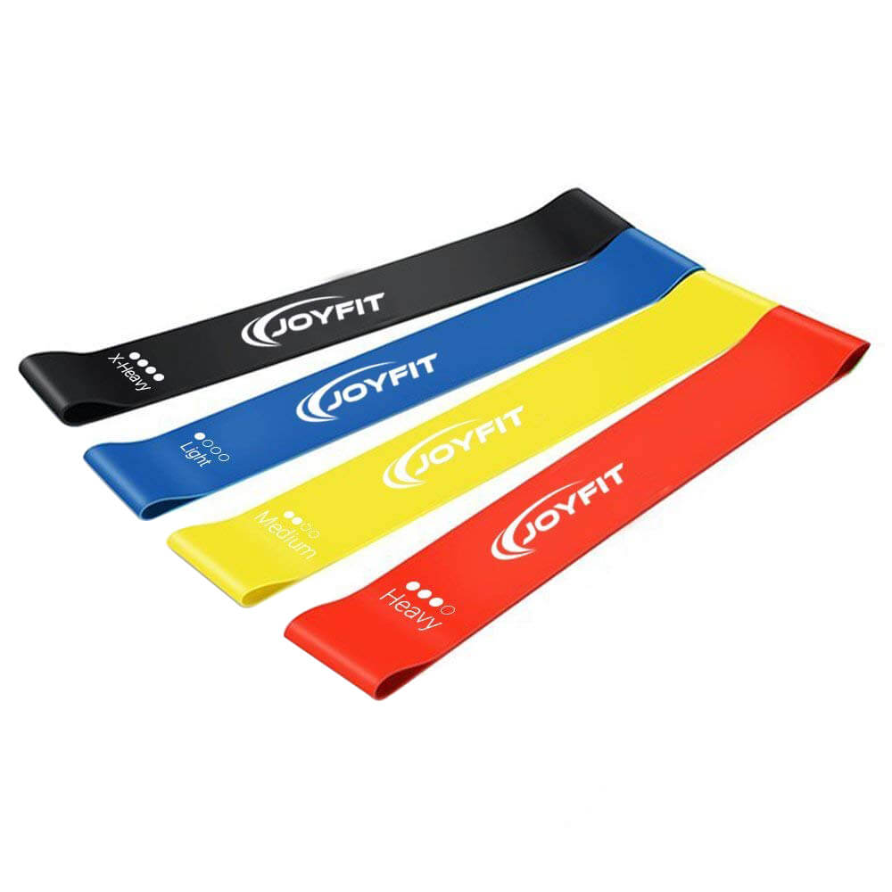 JoyFit Resistance Bands Exercise Set, Assorted Free Size at Best - Main Image