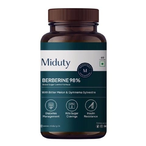 1 - Miduty Berberine Blood Sugar Control,  60 tablet(s) 