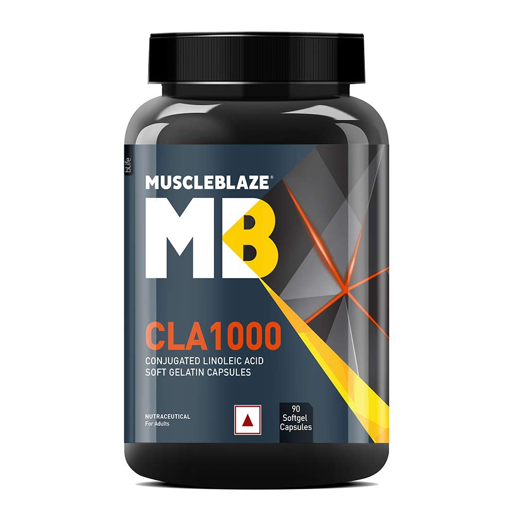 1 - MuscleBlaze CLA 1000 Fat Burner Supplement,  90 capsules 