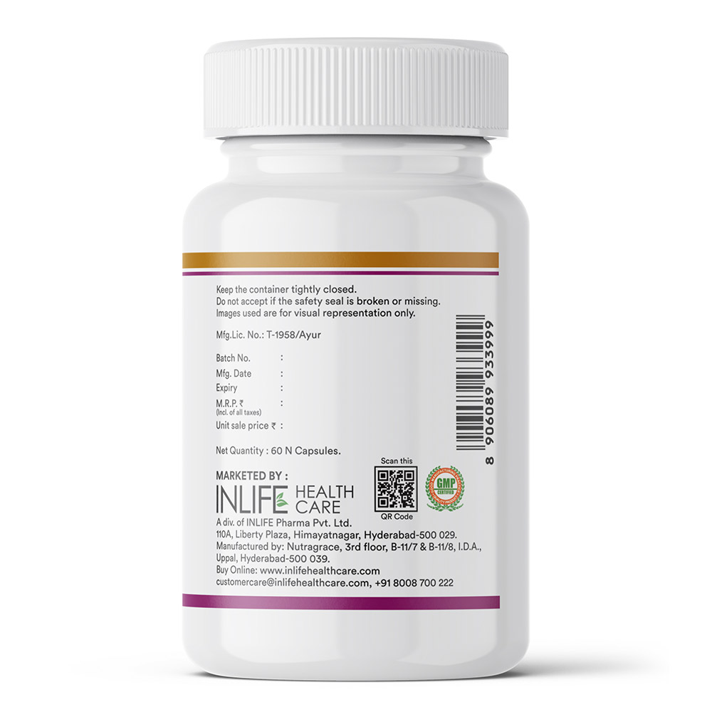 3 - INLIFE Natural Garlic Oil 0.5% with Coconut Oil,  60 veggie capsule(s) 