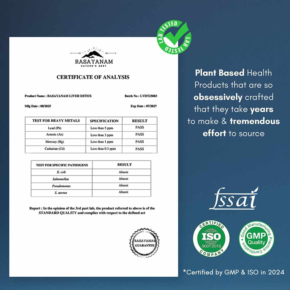 7 - Rasayanam Liver Detox,  60 tablet(s) 