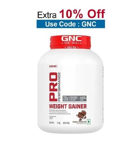 GNC Pro Performance Weight Gainer,  6.6 lb  Double Chocolate 