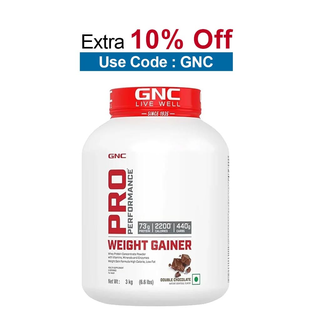GNC Pro Performance Weight Gainer,  6.6 lb  Double Chocolate 