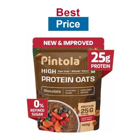Pintola High Protein Oats,  400 g  Dark Chocolate 