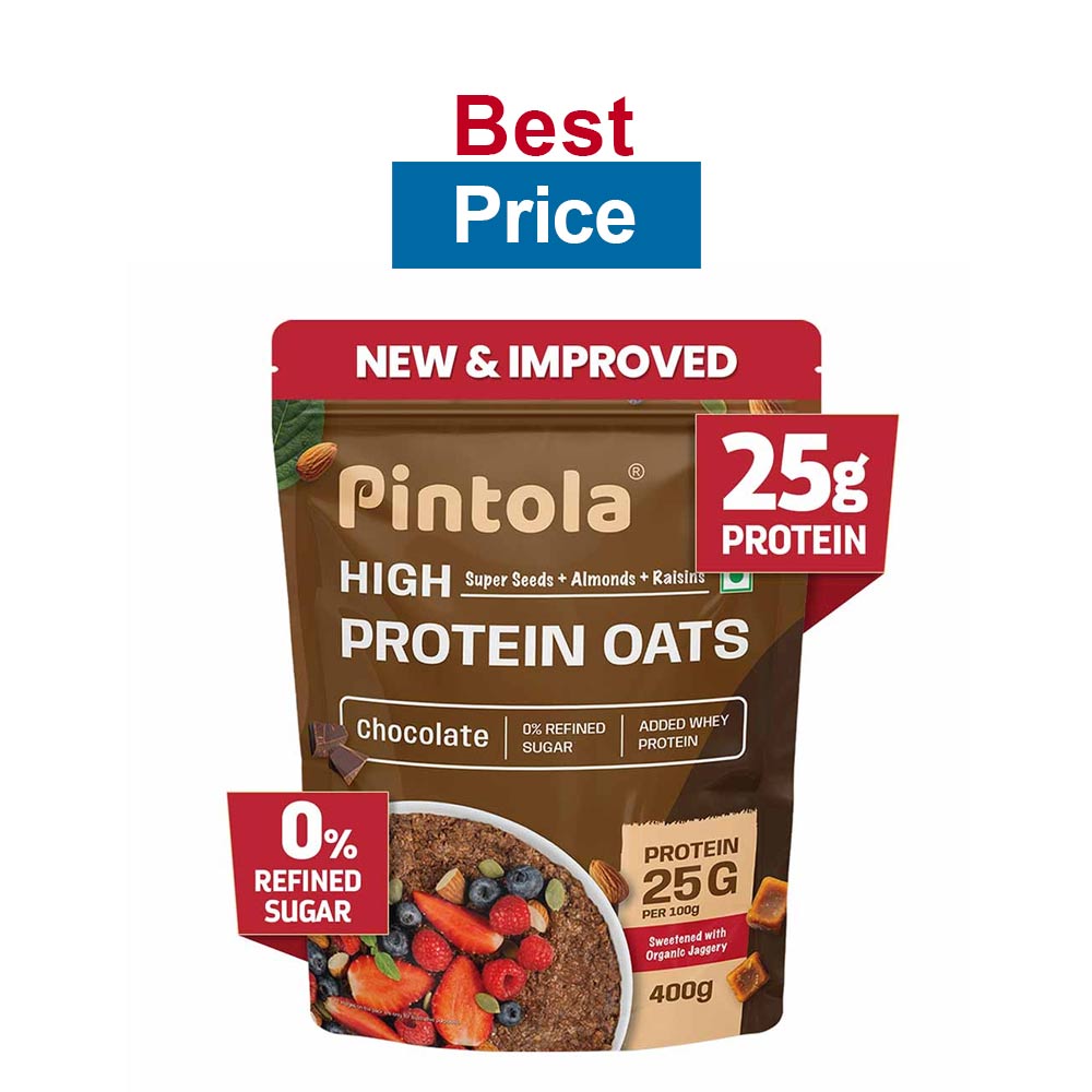 Pintola High Protein Oats,  400 g  Dark Chocolate 