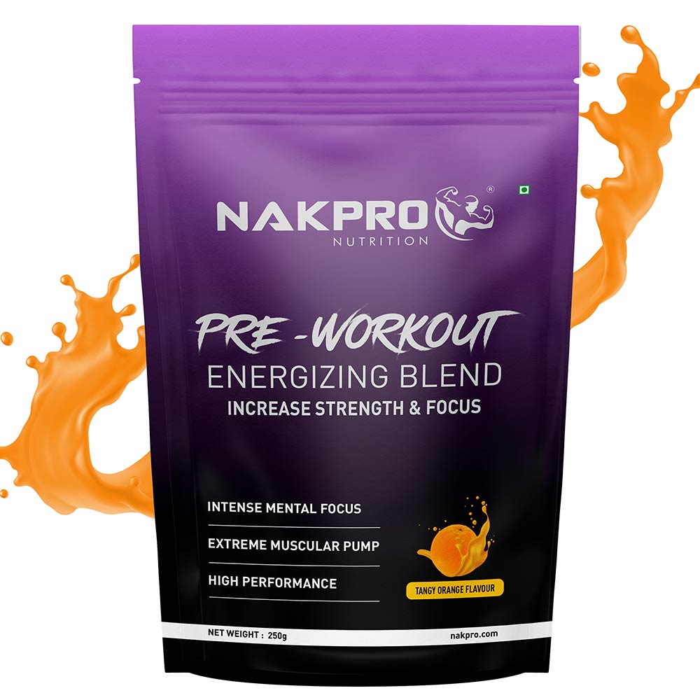 1 - Nakpro Pre-Workout,  0.55 lb  Tangy Orange 