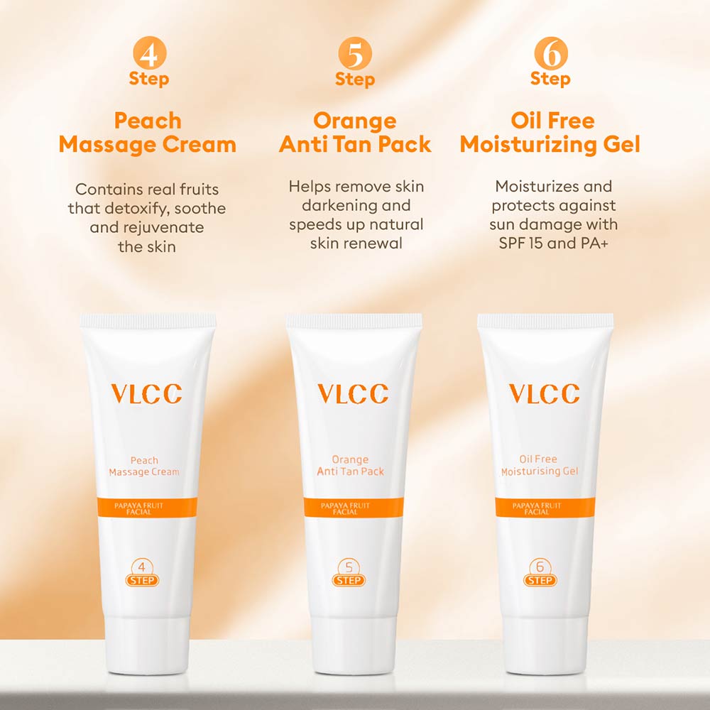 5 - VLCC Salon Series Facial Kit,  300 g  Papaya Fruit 