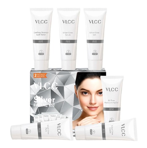 15 - VLCC Single Facial Kit, 60 g Silver