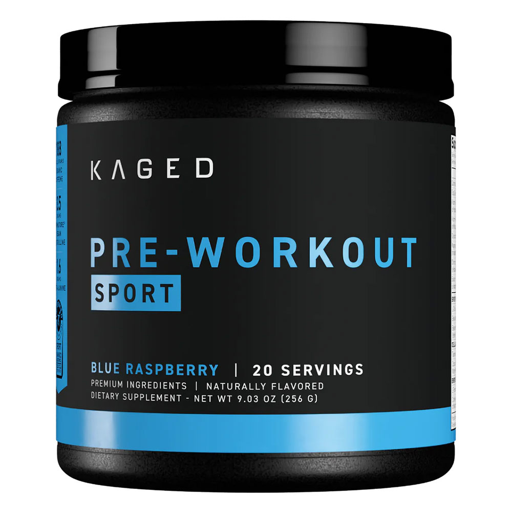 1 - Kaged Muscle Pre-Kaged Sport,  0.57 lb  Blue Raspberry 