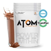 AS-IT-IS Nutrition ATOM Whey Protein with Enzymes- 2.2 lb Mocha Cappuccino