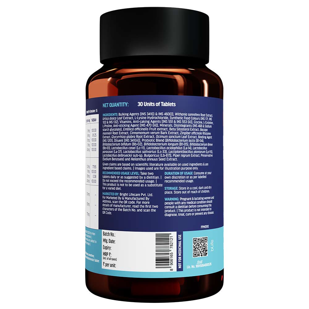 1 - HealthKart HK Vitals Hair Vitamins for Men,  30 tablets  Unflavoured