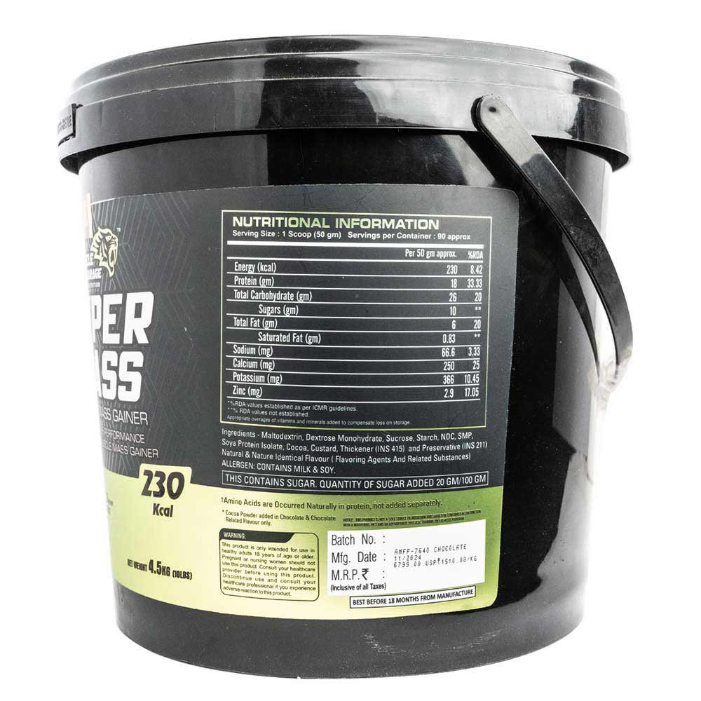 3 - Muscle Garage Hyper Mass Gainer,  9.92 lb  Chocolate 