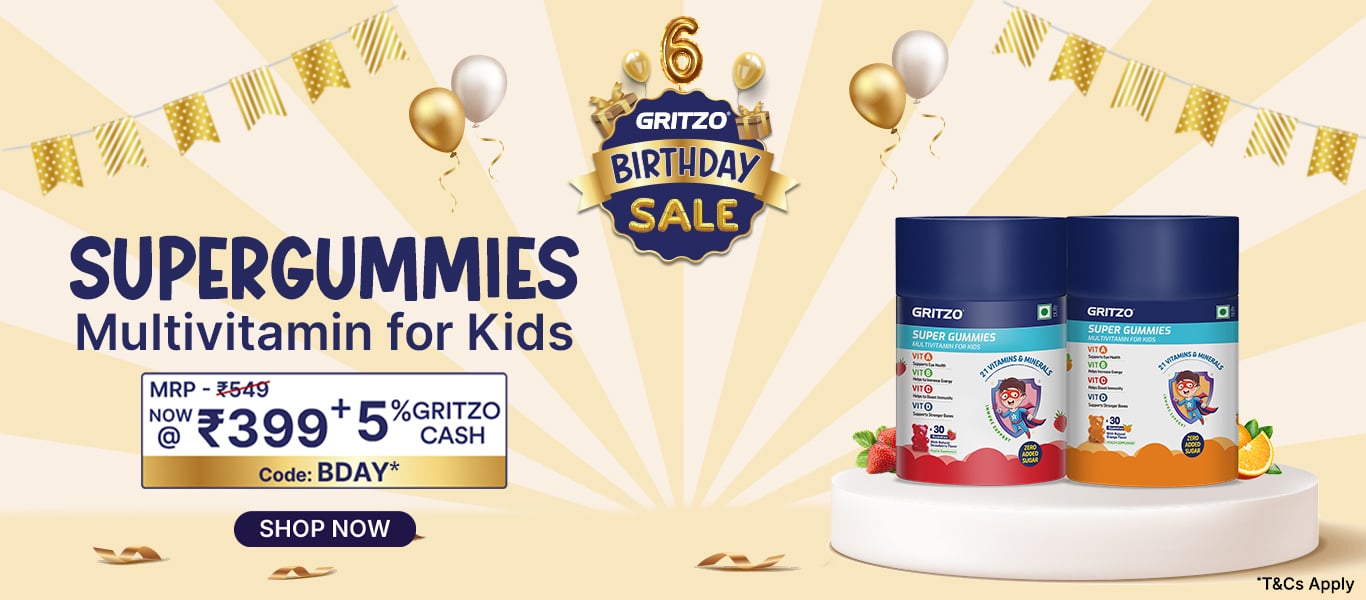 Flat Rs. 100 Off on Gummies Range