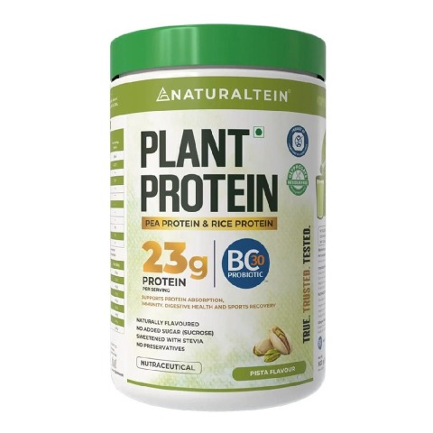 1 - NATURALTEIN Plant Protein,  1.1 lb  Pista 