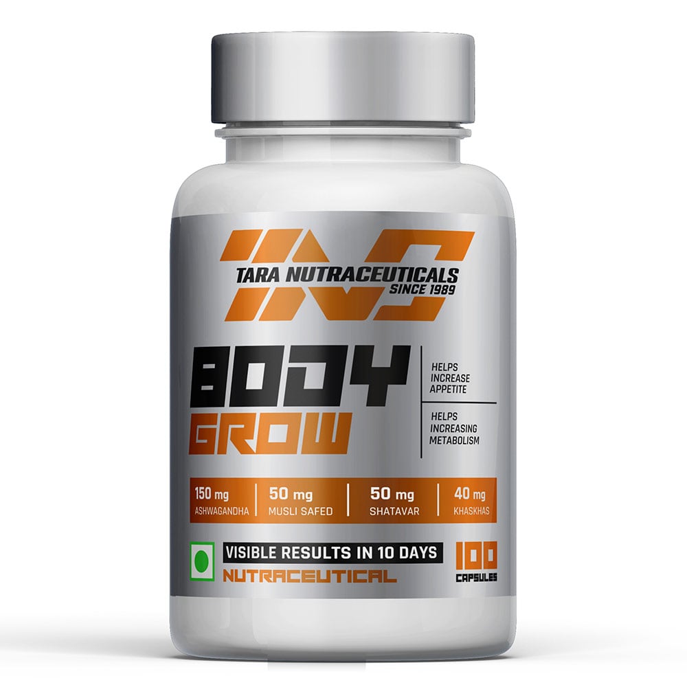 1 - Tara Nutraceuticals Body Grow,  100 capsules 
