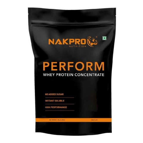 1 - Nakpro Perform Whey Protein Concentrate,  2.2 lb  Coffee 
