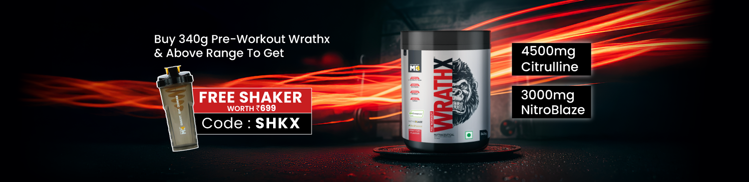Pre-Workout Wrathx Range | Free Shaker | SHKX