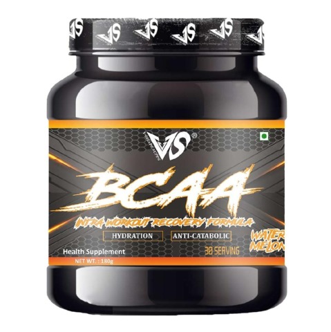 1 - V-SHAPE SUPPS BCAA Intra Workout Recovery Formula,  0.39 lb  30 Servings  Watermelon 