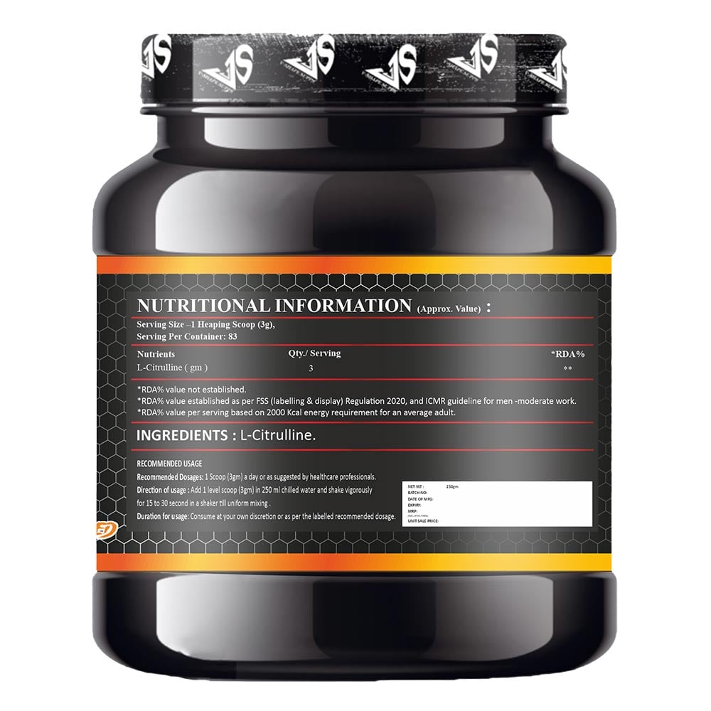 3 - V-SHAPE Citrulline Extreme Muscle Pump,  0.55 lb  Unflavoured 