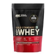 ON (Optimum Nutrition) Gold Standard 100% Whey Protein, 455 g (1 lb), Double Rich Chocolate
