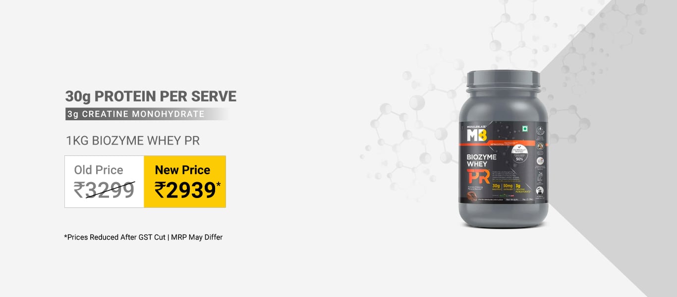 1kg Biozyme Whey PR @ New Price: 2939