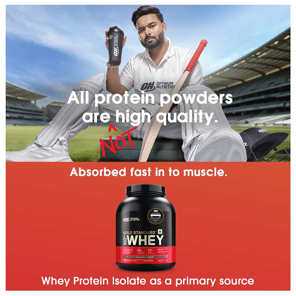 3 - ON (Optimum Nutrition) Gold Standard 100% Whey Protein,  3.74 lb  Double Rich Chocolate 