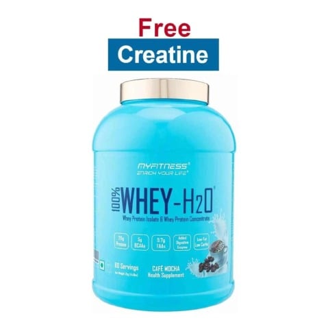 Myfitness 100% WHEY-H2O,  4.4 lb  Cafe Mocha 