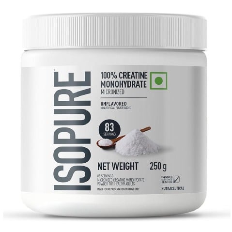 1 - Isopure 100% Creatine Monohydrate,  Unflavoured  0.55 lb 
