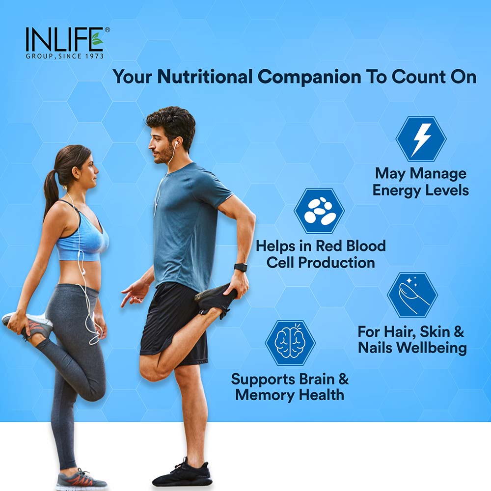 5 - INLIFE High Strength B-Complex,  60 veggie capsule(s)  Unflavoured 