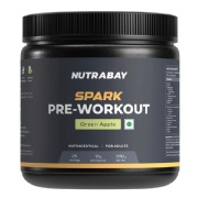 Nutrabay Gold Spark Pre-Workout Energy, 250 g (0.55 lb), Green Apple