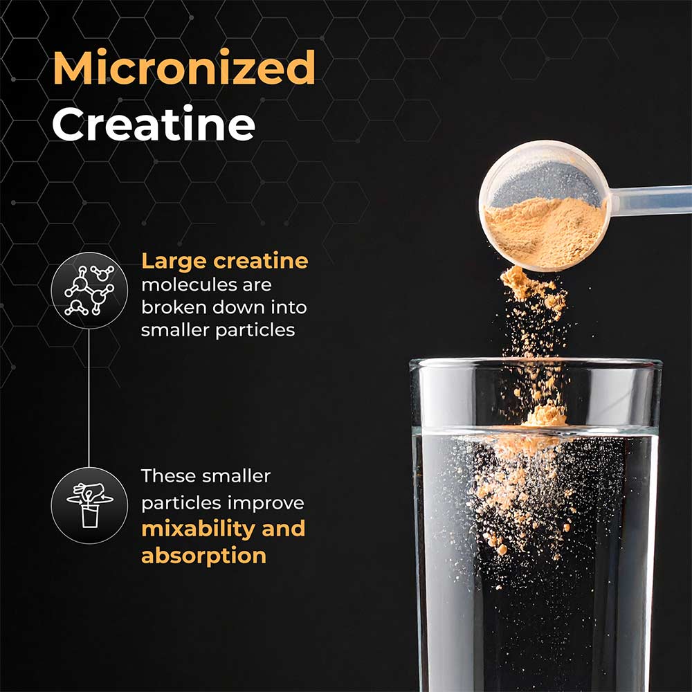 6 - Nutrabay Gold Micronised Creatine Monohydrate,  Orange  0.55 lb 