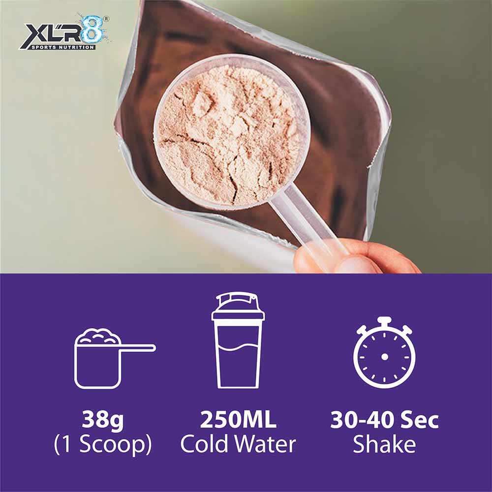 6 - XLR8 Performance Whey,  2 lb  Chocolate 