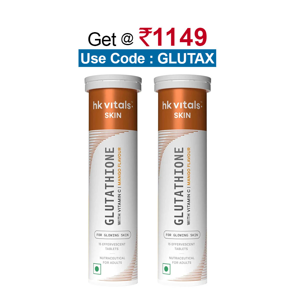 HealthKart HK Vitals Glutathione Effervescent,  Mango  30 tablet(s) 