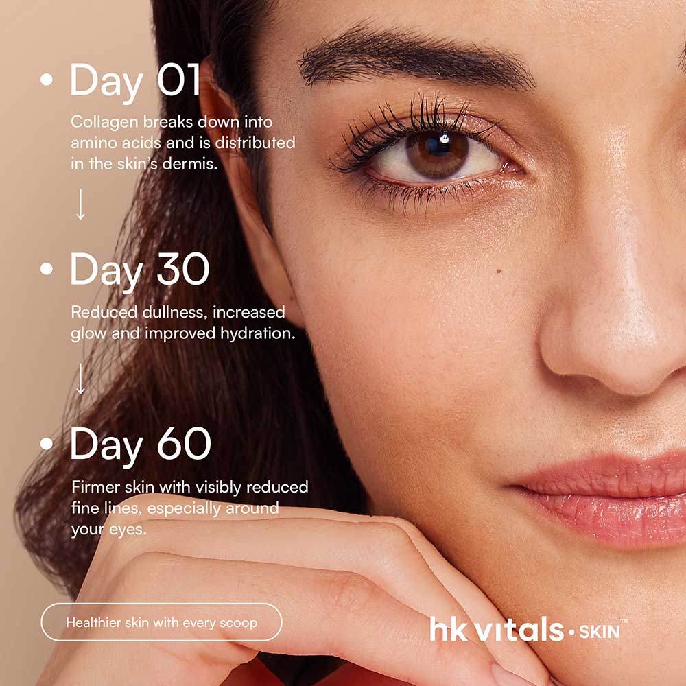 8 - HealthKart HK Vitals Skin Radiance Collagen,  100 g  Mango
