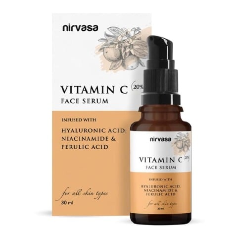 1 - Nirvasa Vitamin C Face Serum,  30 ml  for All Skin Types 