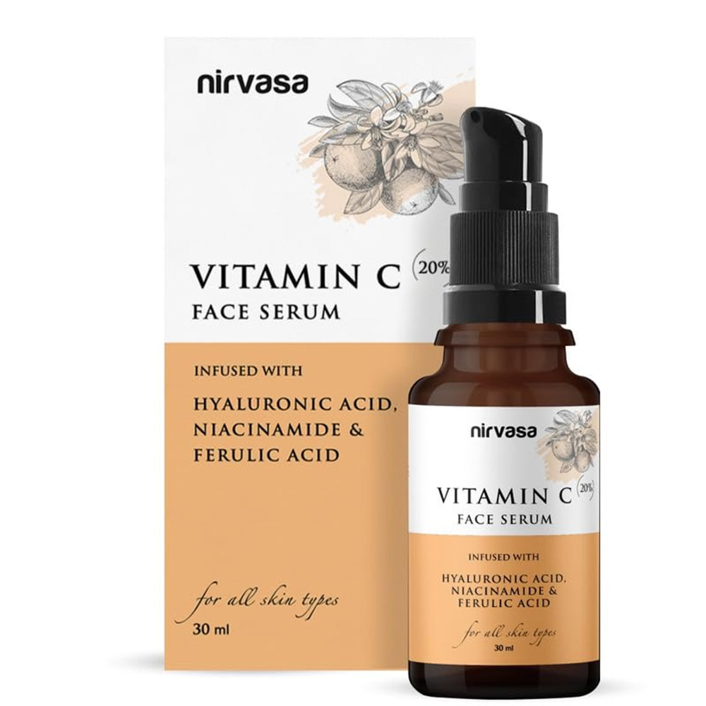 1 - Nirvasa Vitamin C Face Serum,  30 ml  for All Skin Types 