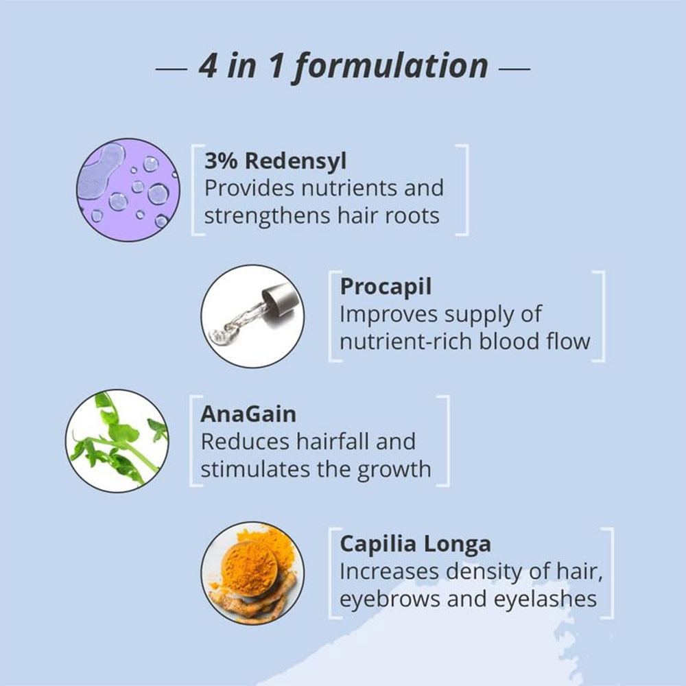 6 - Nirvasa Hair Vitals Serum,  50 ml  for All Hair Types 