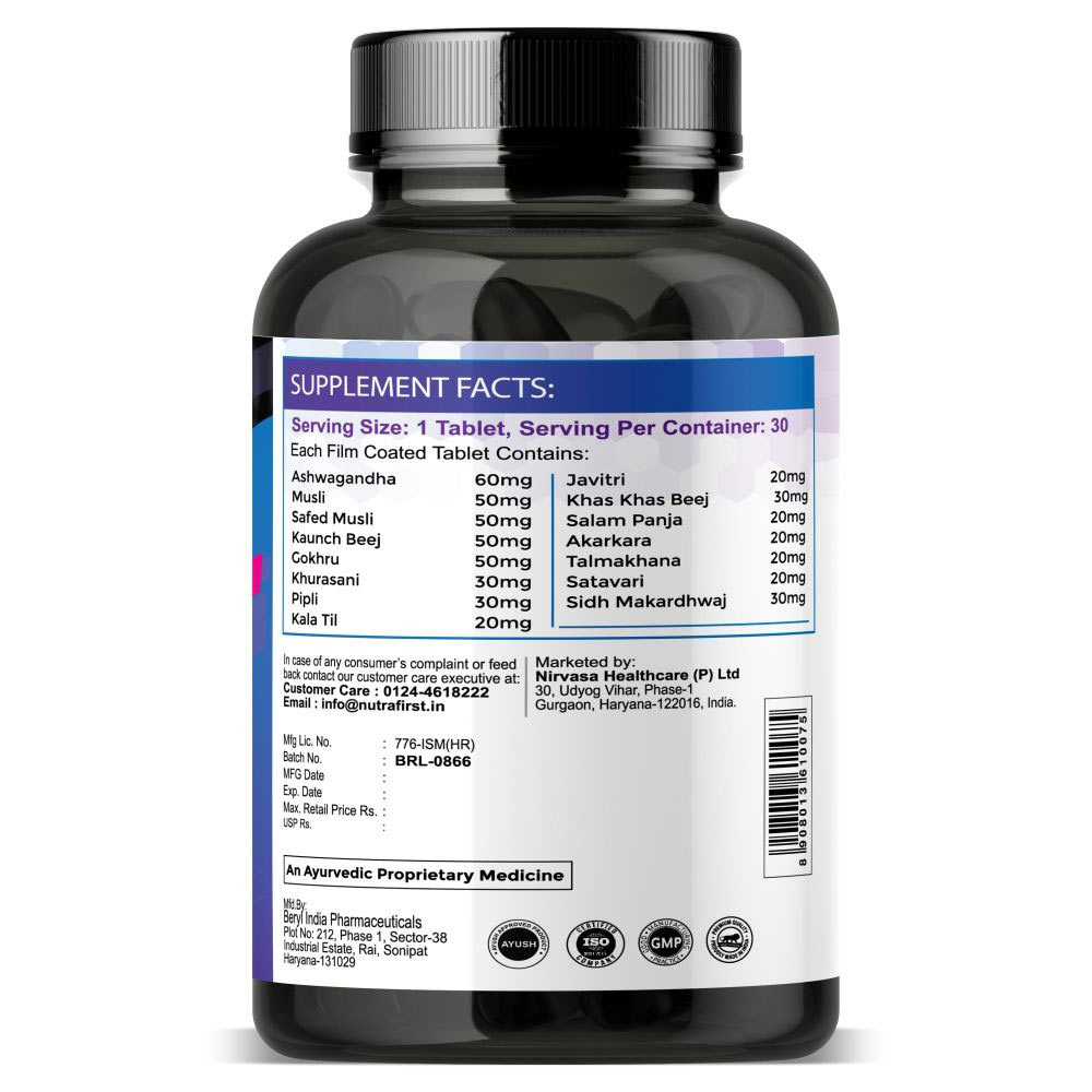 3 - NutraFirst Testo Booster for Men (Ultra Josh),  30 tablet(s)  Unflavoured 
