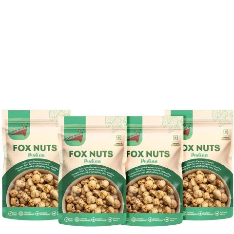 1 - TOKU MOKU Roasted Makhana,  Pudina (Pack of 4)  55 g 