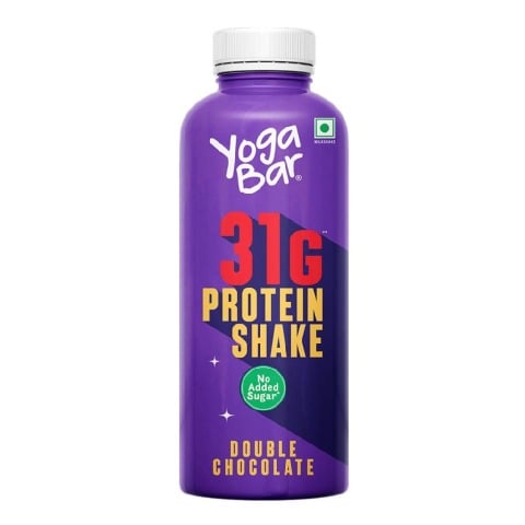 1 - Yogabar 31g Protein Shake,  250 ml  Double Chocolate 