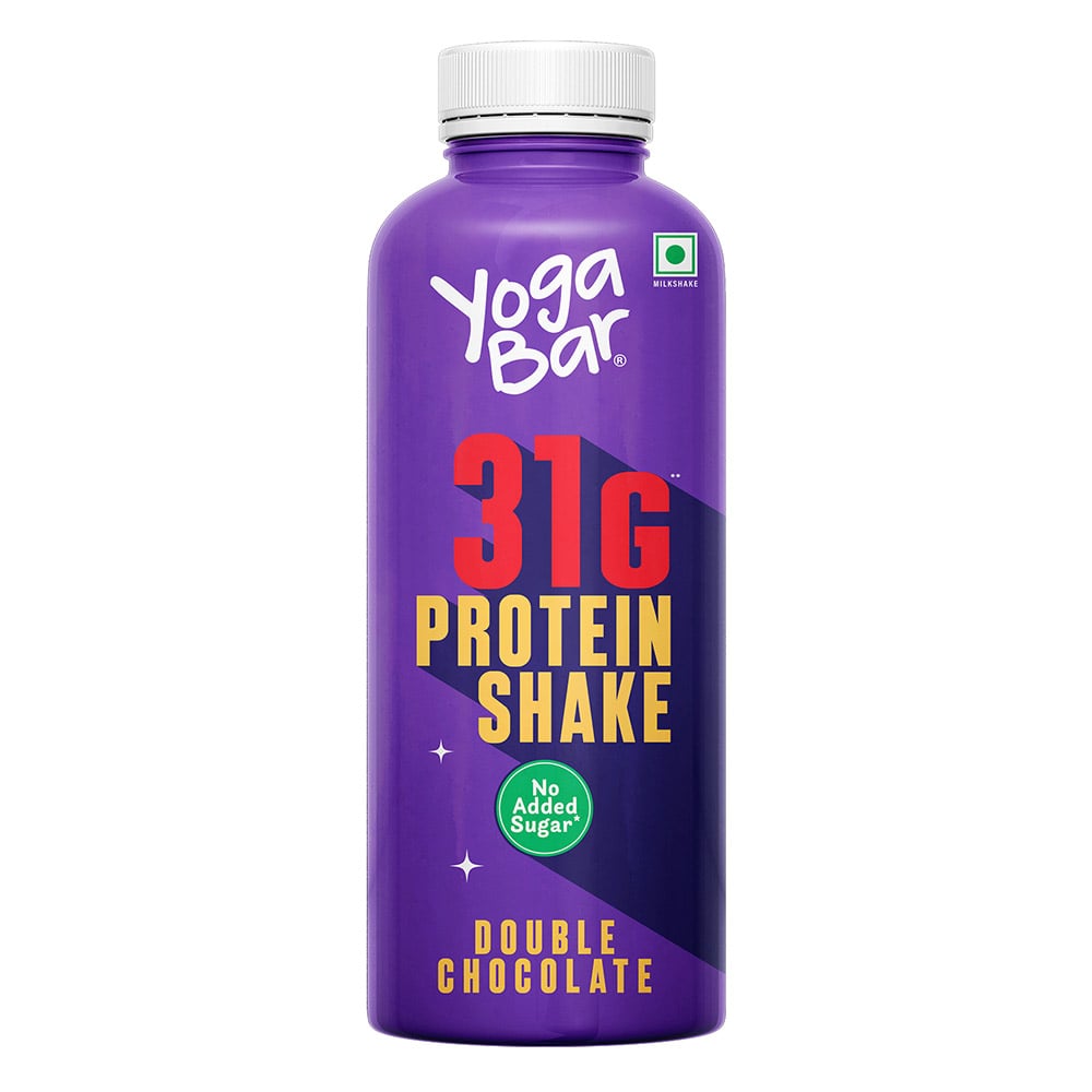 1 - Yogabar 31g Protein Shake,  250 ml  Double Chocolate 