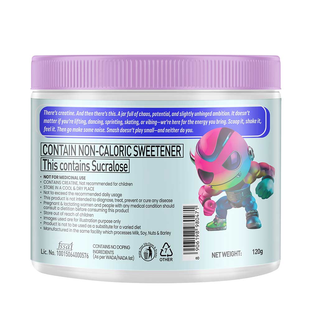 8 - Smash Hype Crate,  Rage Orange  0.26 lb